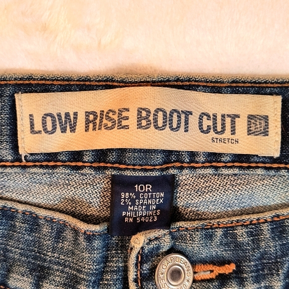 Gap low rise bootcut stretch denim jeans - Picture 8 of 14
